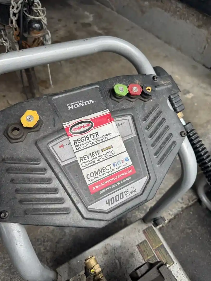 4000PSI Honda pressure washers