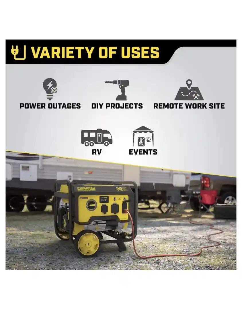 Champion 3650/4550 Watt Portable Generator