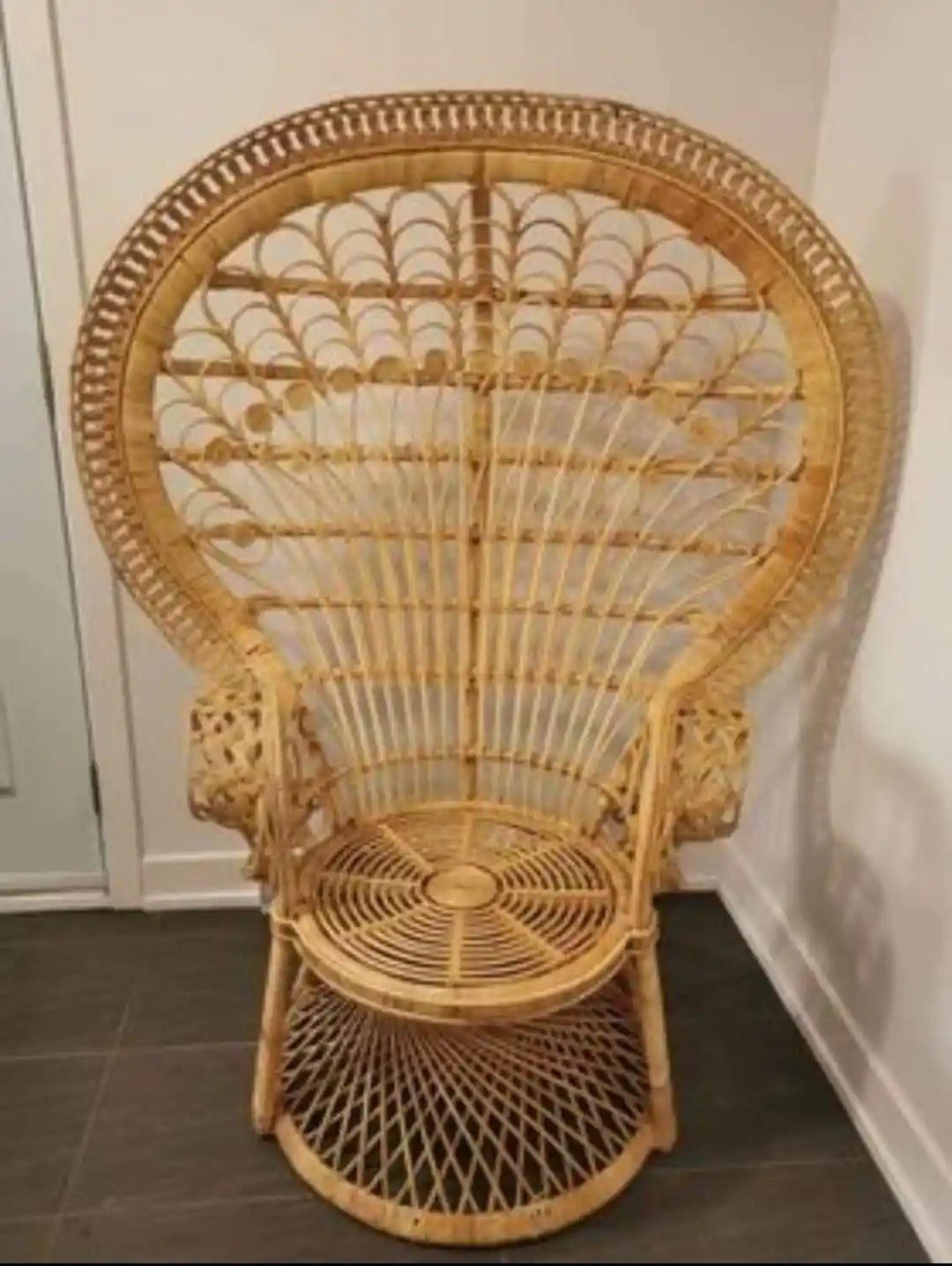 Large Peacock Chair