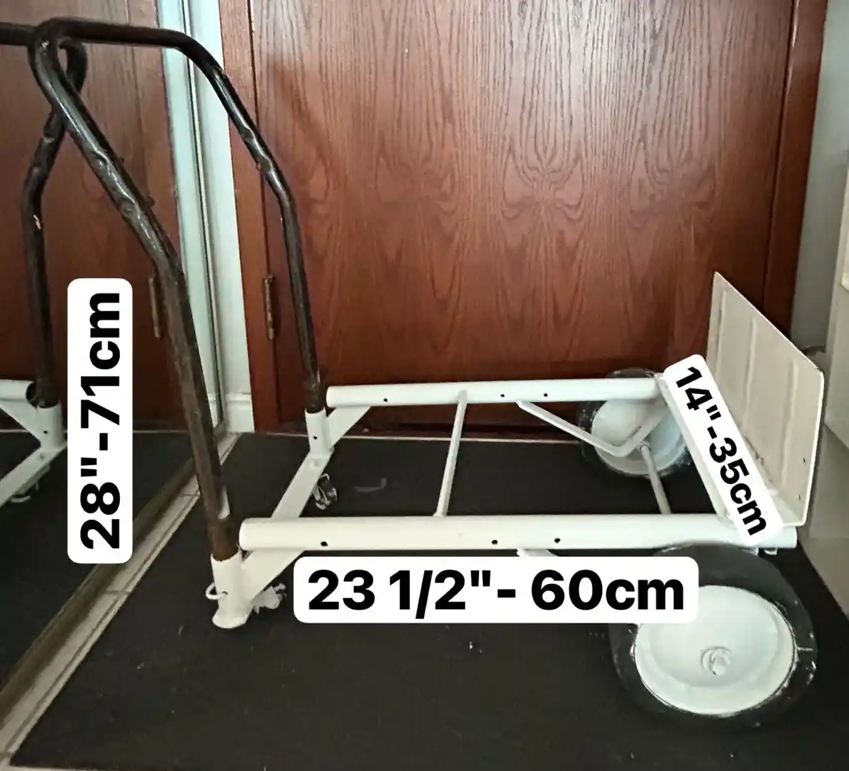 Convertible dolly cart