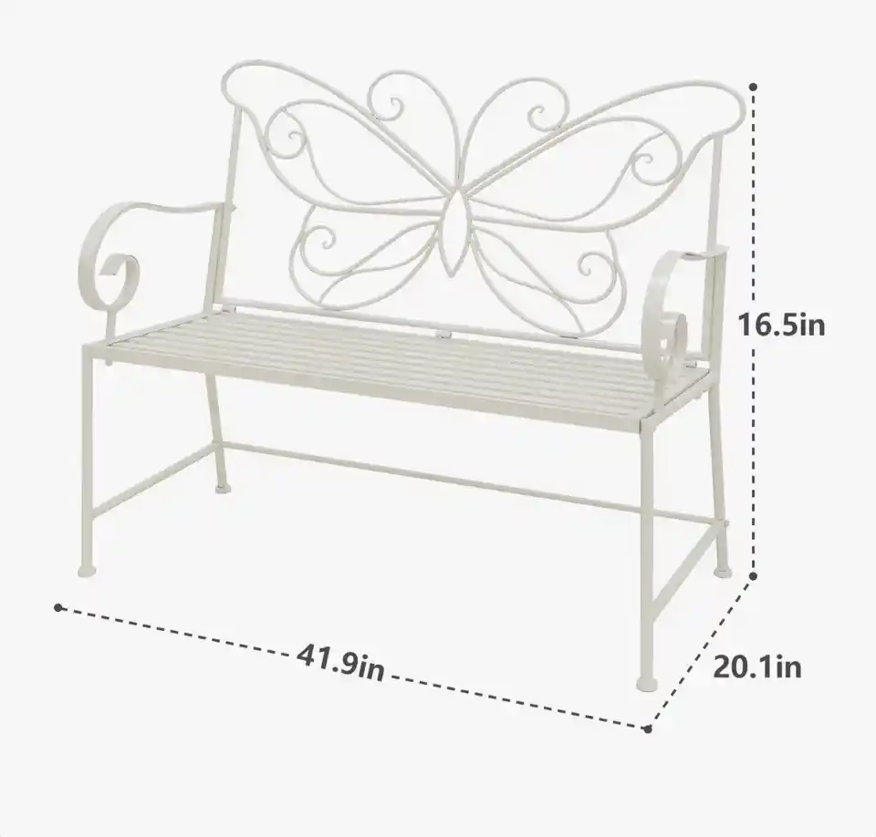 Butterfly bench