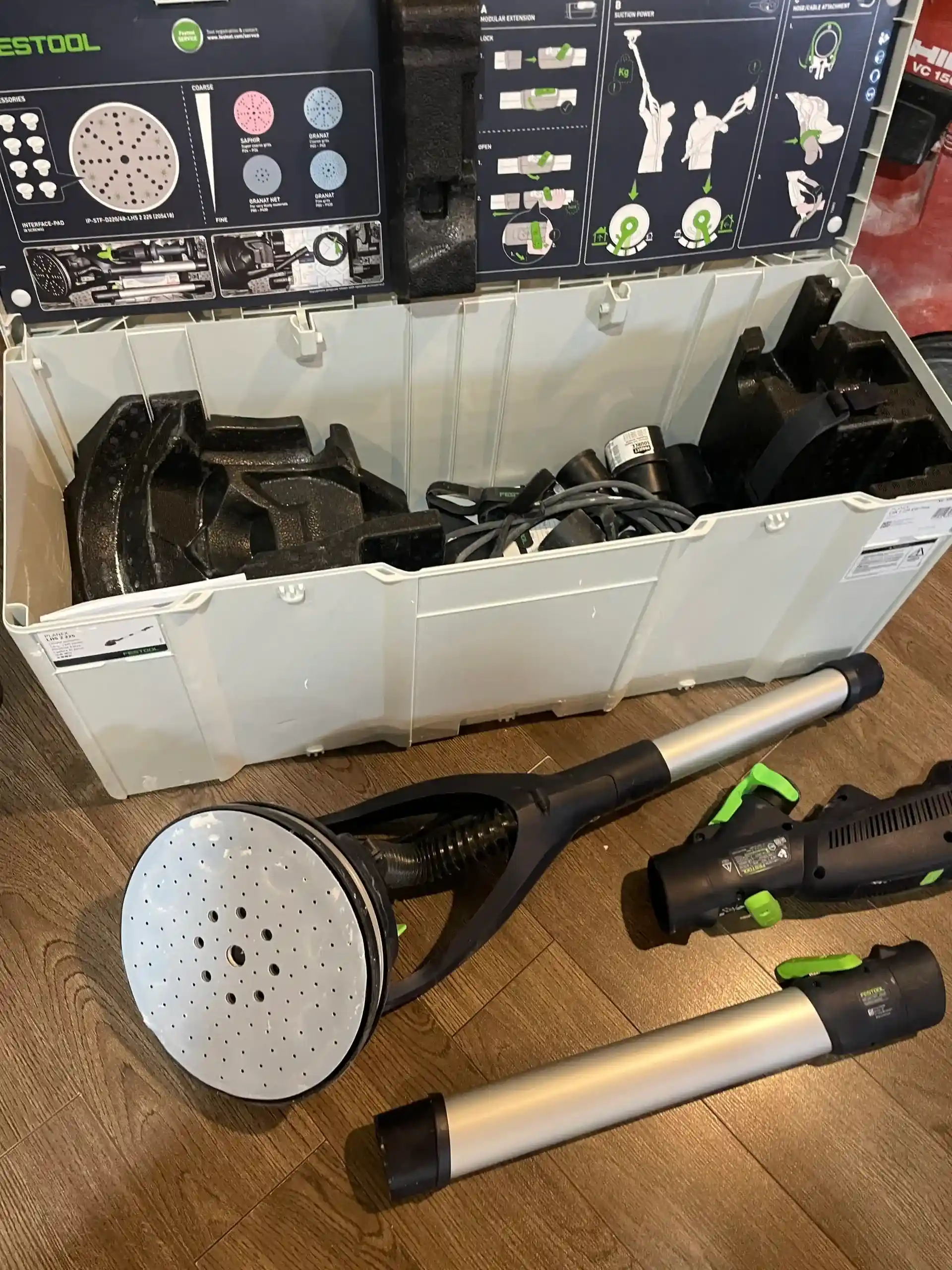 Festool Drywall Sander with LED