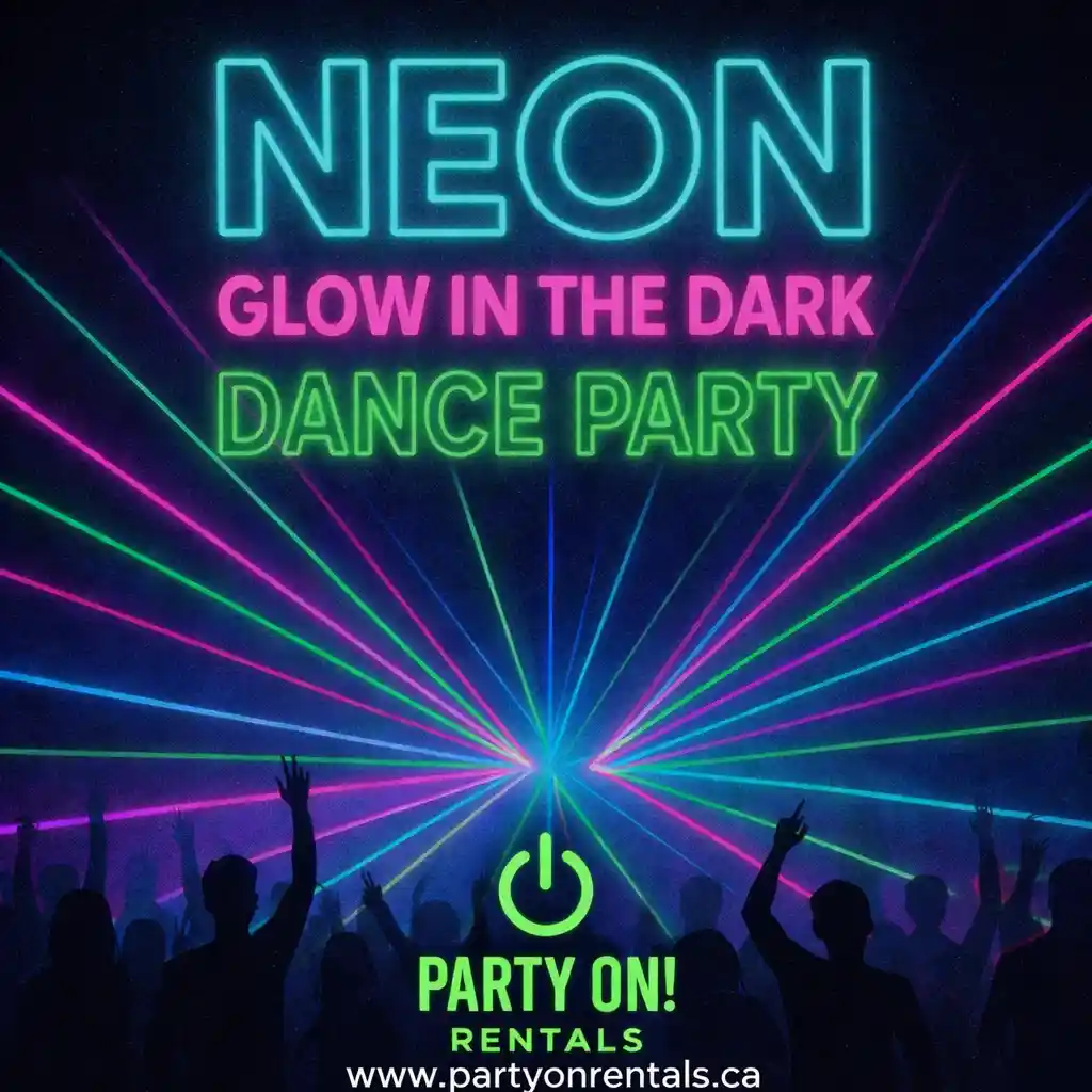 Neon Glow In The Dark Party Package