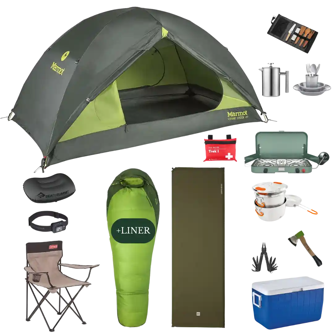 Camping Complete Package for 1