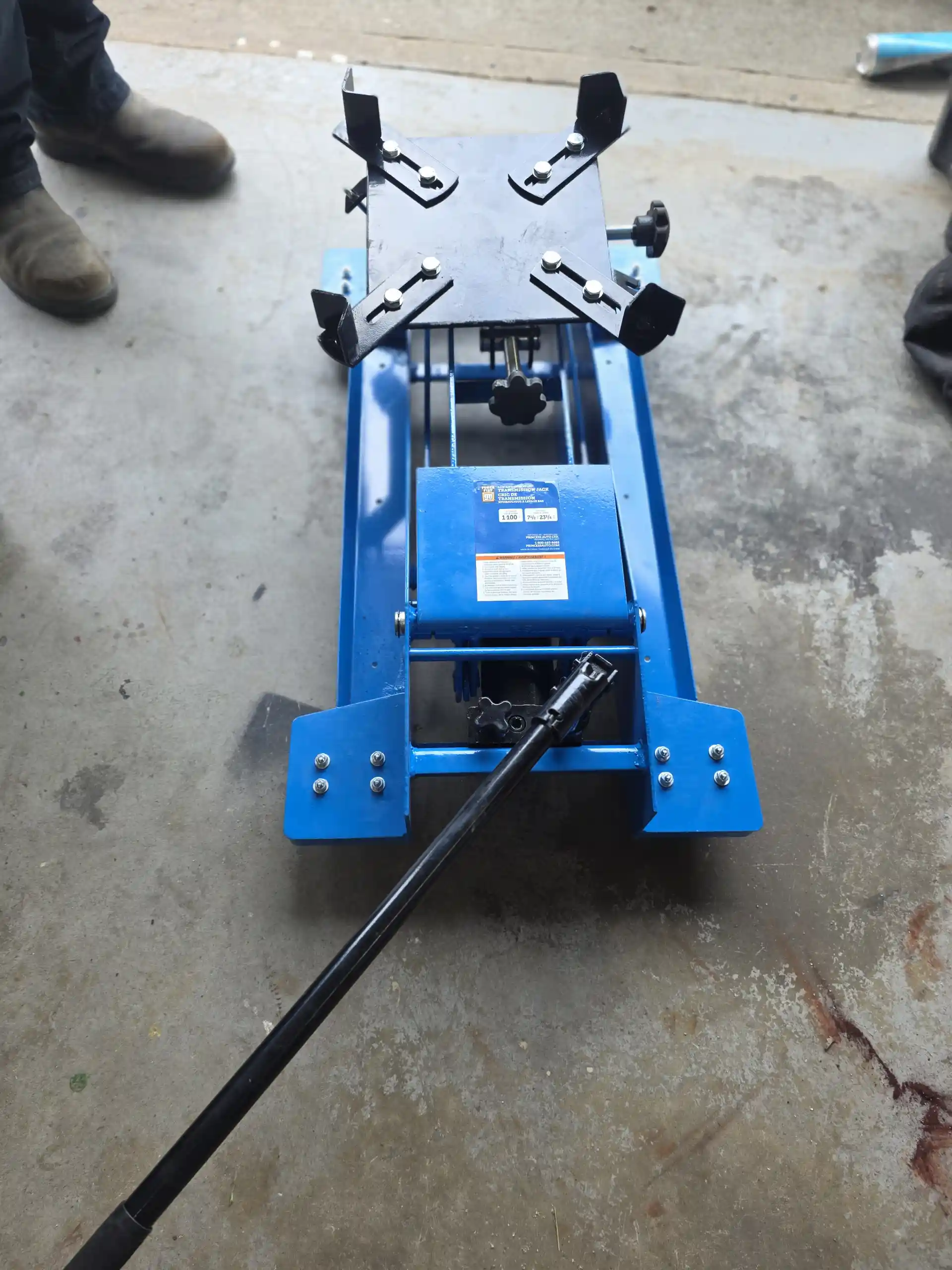 1,100 lb Transmission Jack – Like New
