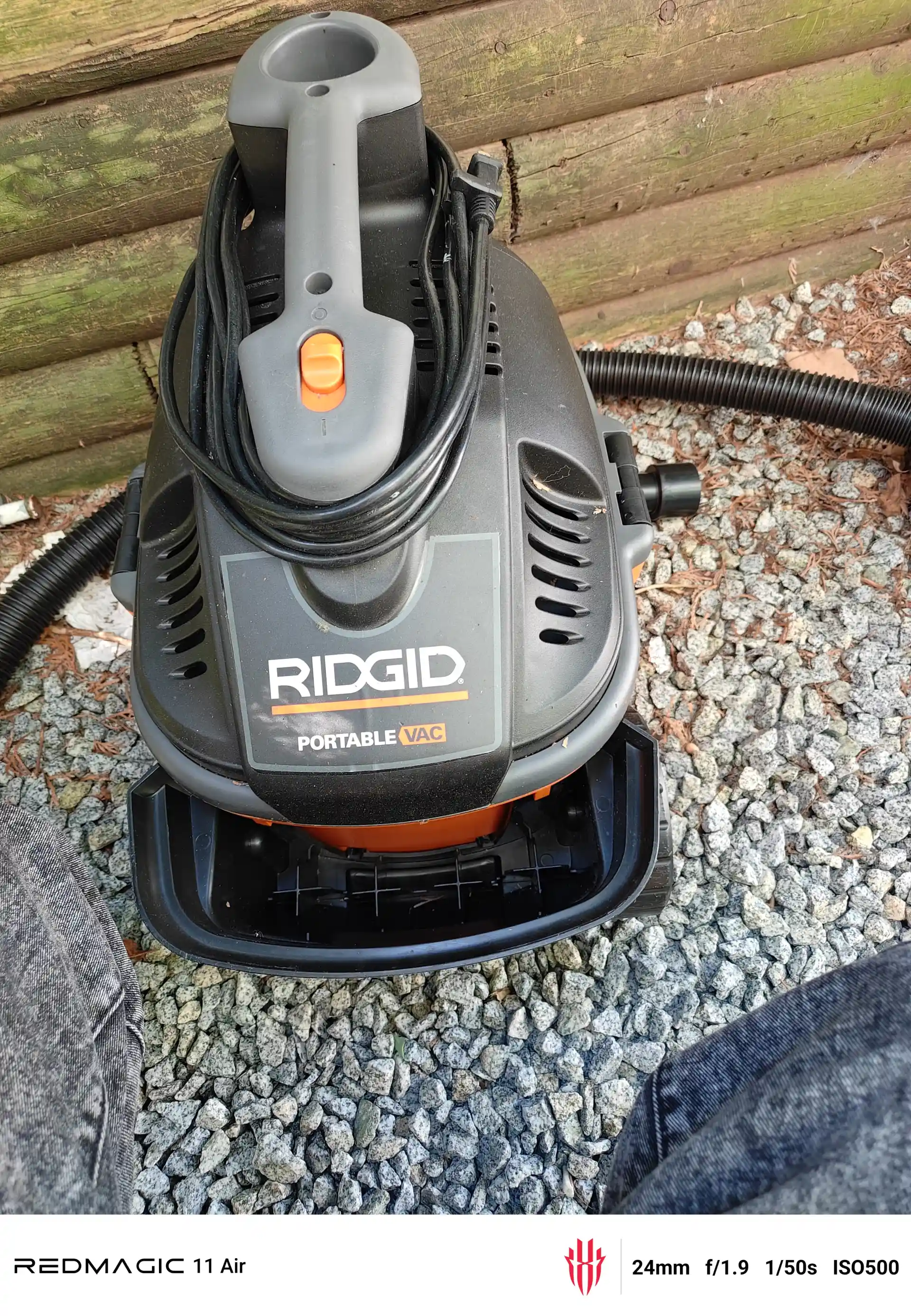 Portable RIDGID Shop Vac Rental – 4-Gallon 5.0HP