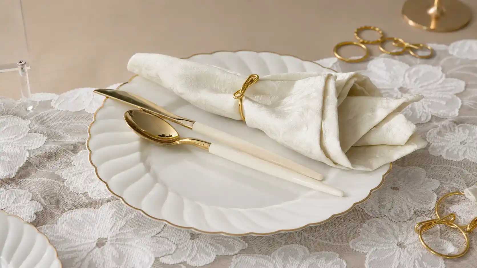 Dinner & Dessert Plates for RENTAL