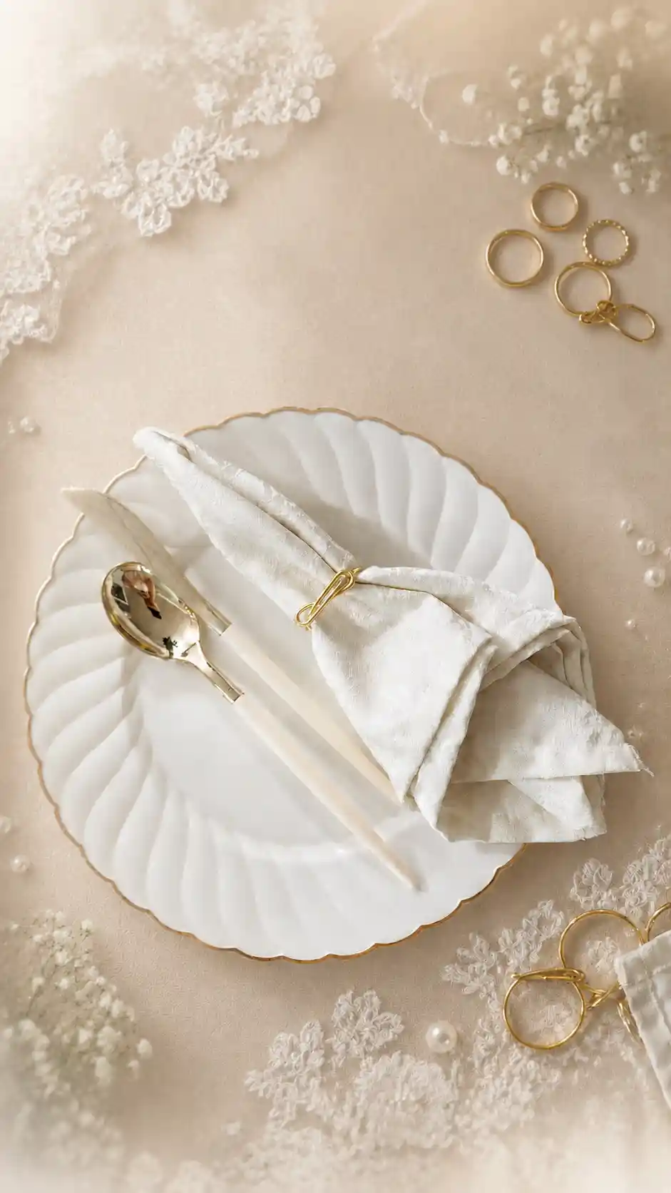 Dinner & Dessert Plates for RENTAL