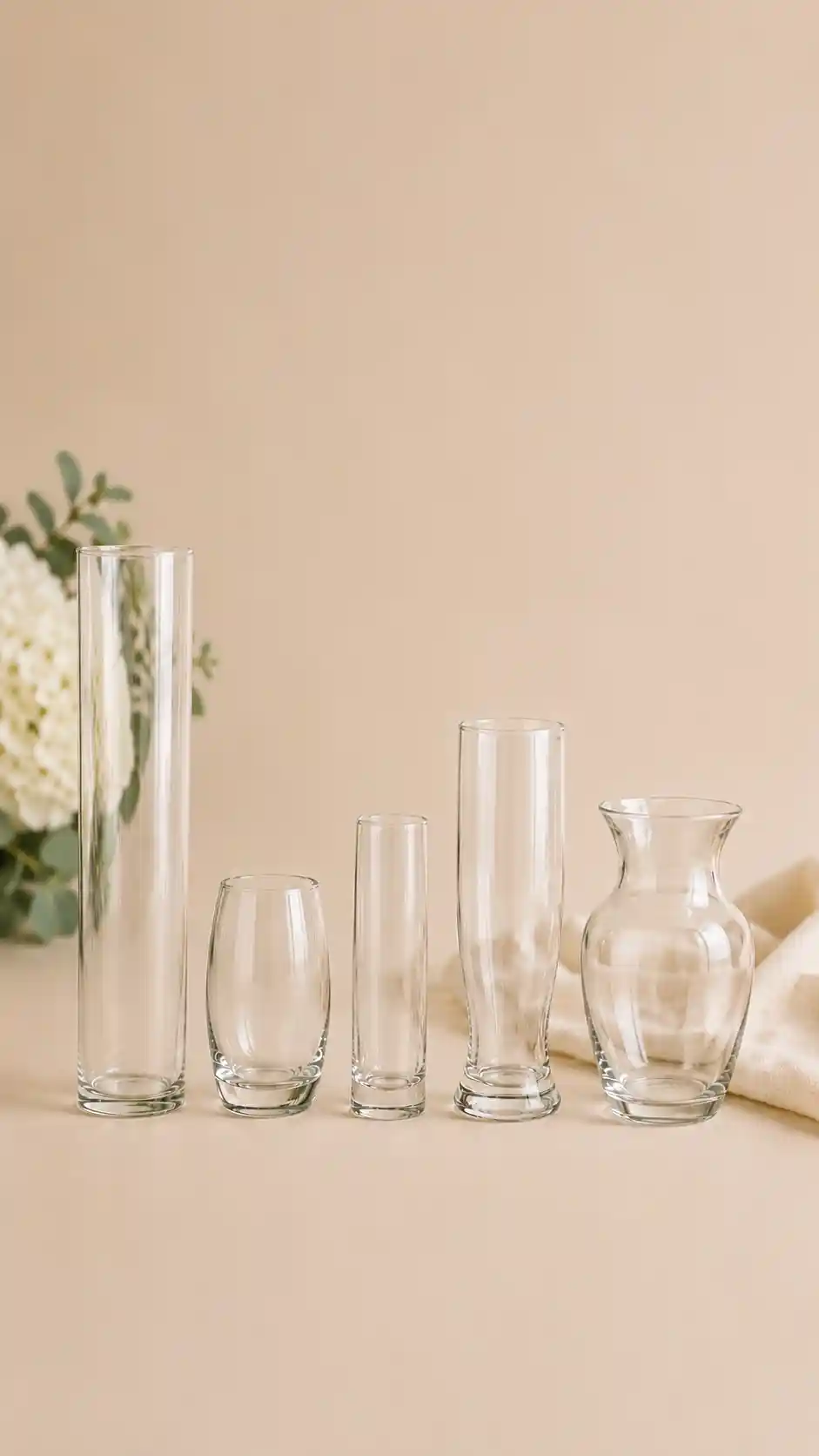Glass Vases for R E N T A L