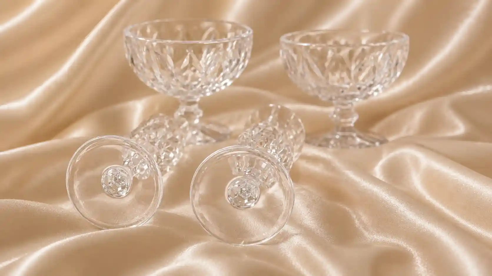 Crystal Dessert Bowls for R E N T A L