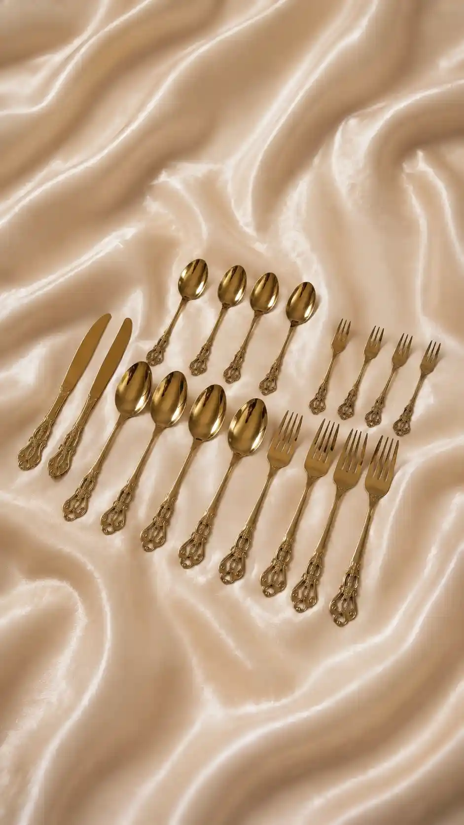 Vintage European Inspired Cutlery for R E N T A L