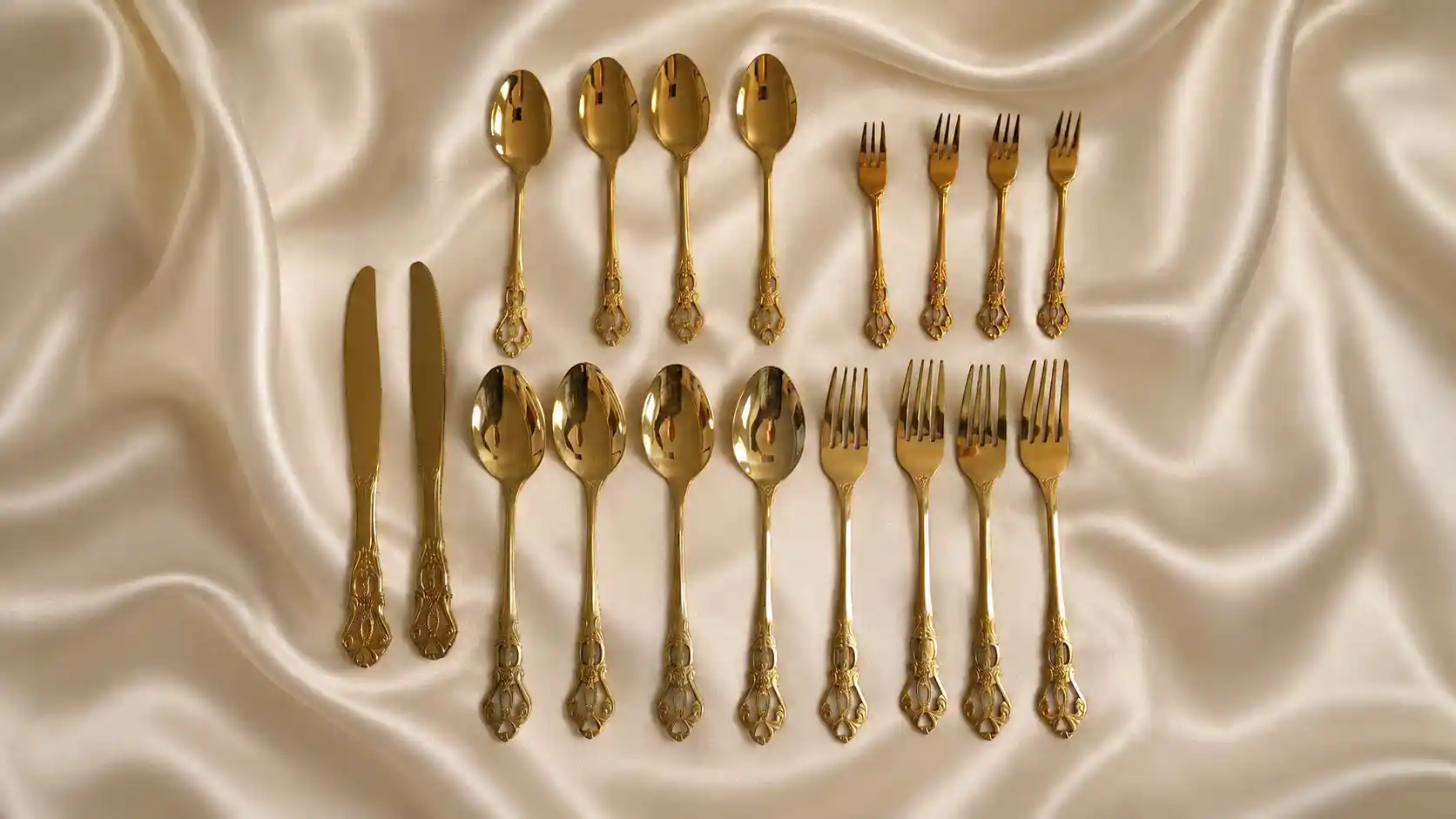 Vintage European Inspired Cutlery for R E N T A L