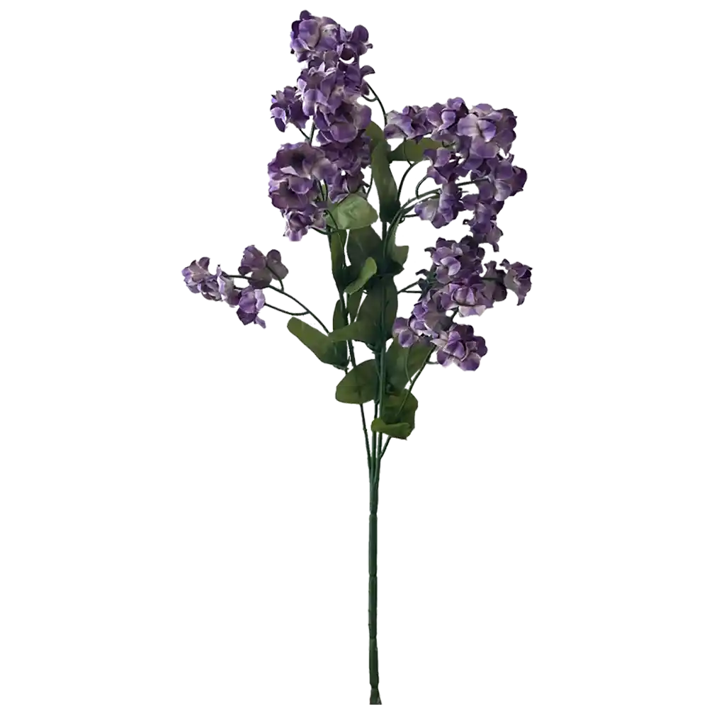 Fake Flower Stem: Baby's Breath, Purple