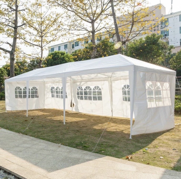 White Outdoor Tent - 10 x 30 ft