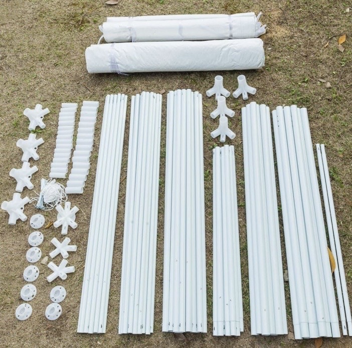White Outdoor Tent - 10 x 30 ft