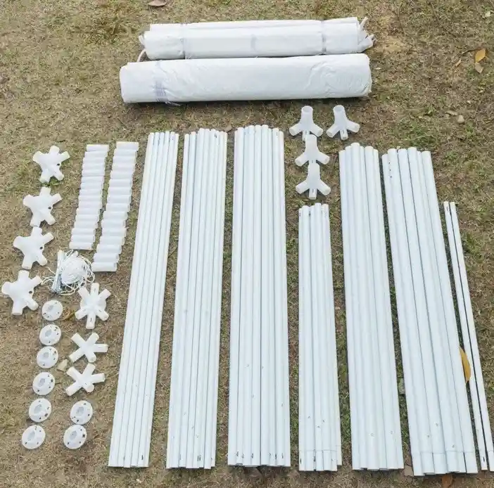 White Outdoor Tent - 10 x 30 ft