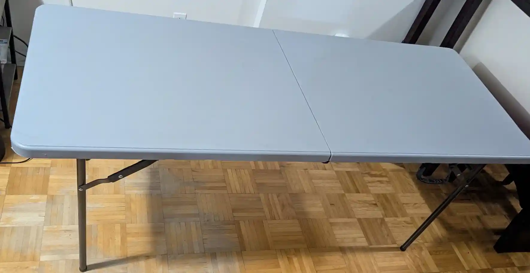 6-Foot Folding Table with Carrying Handle