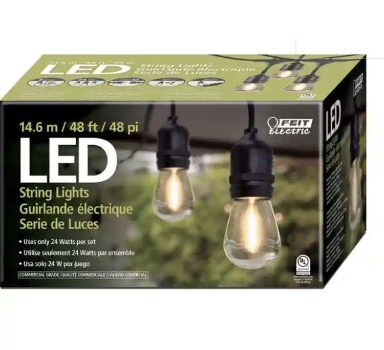 96 ft of LED String Lights