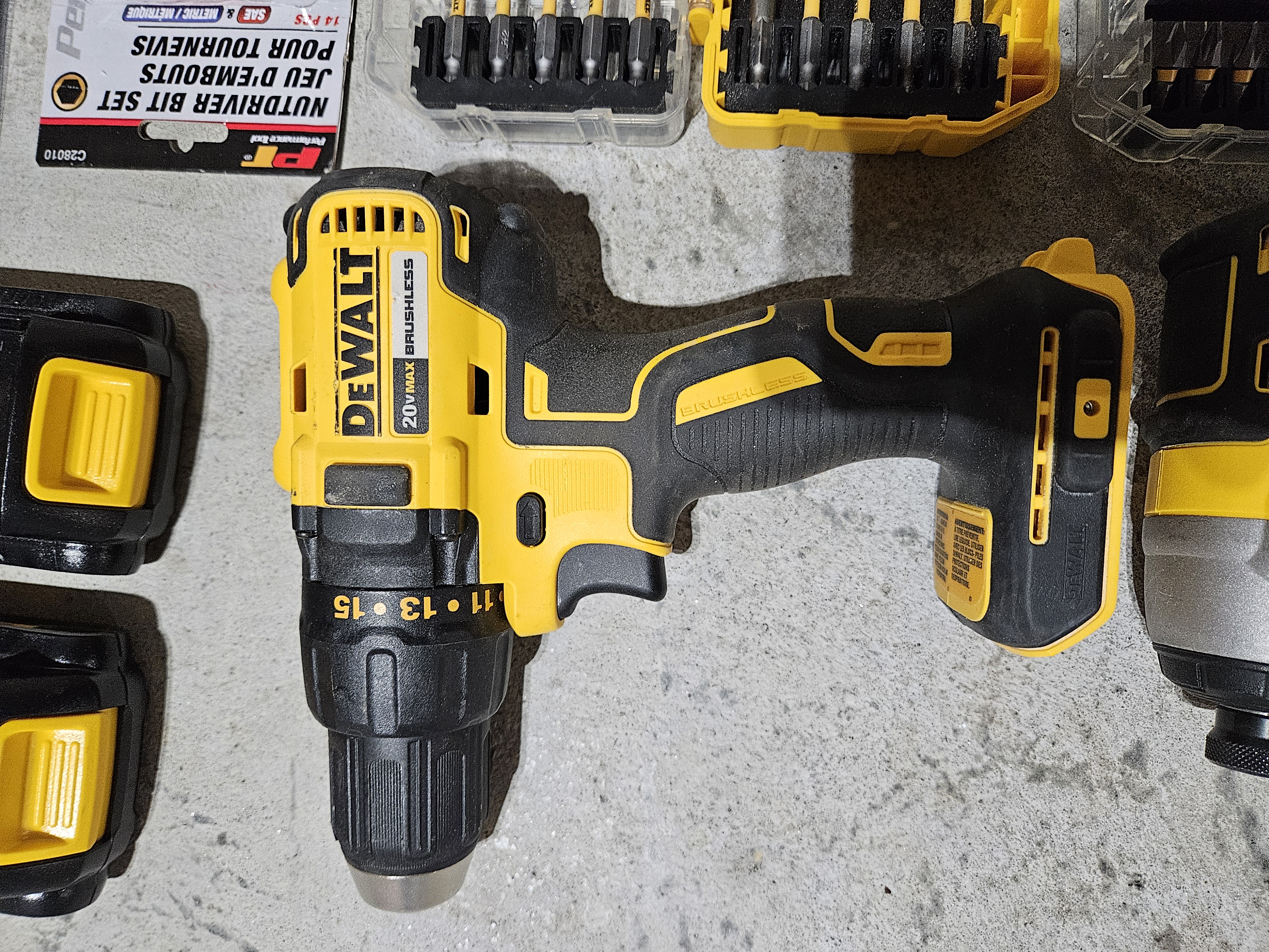 DEWALT 20V Cordless Drill/Driver and Impact