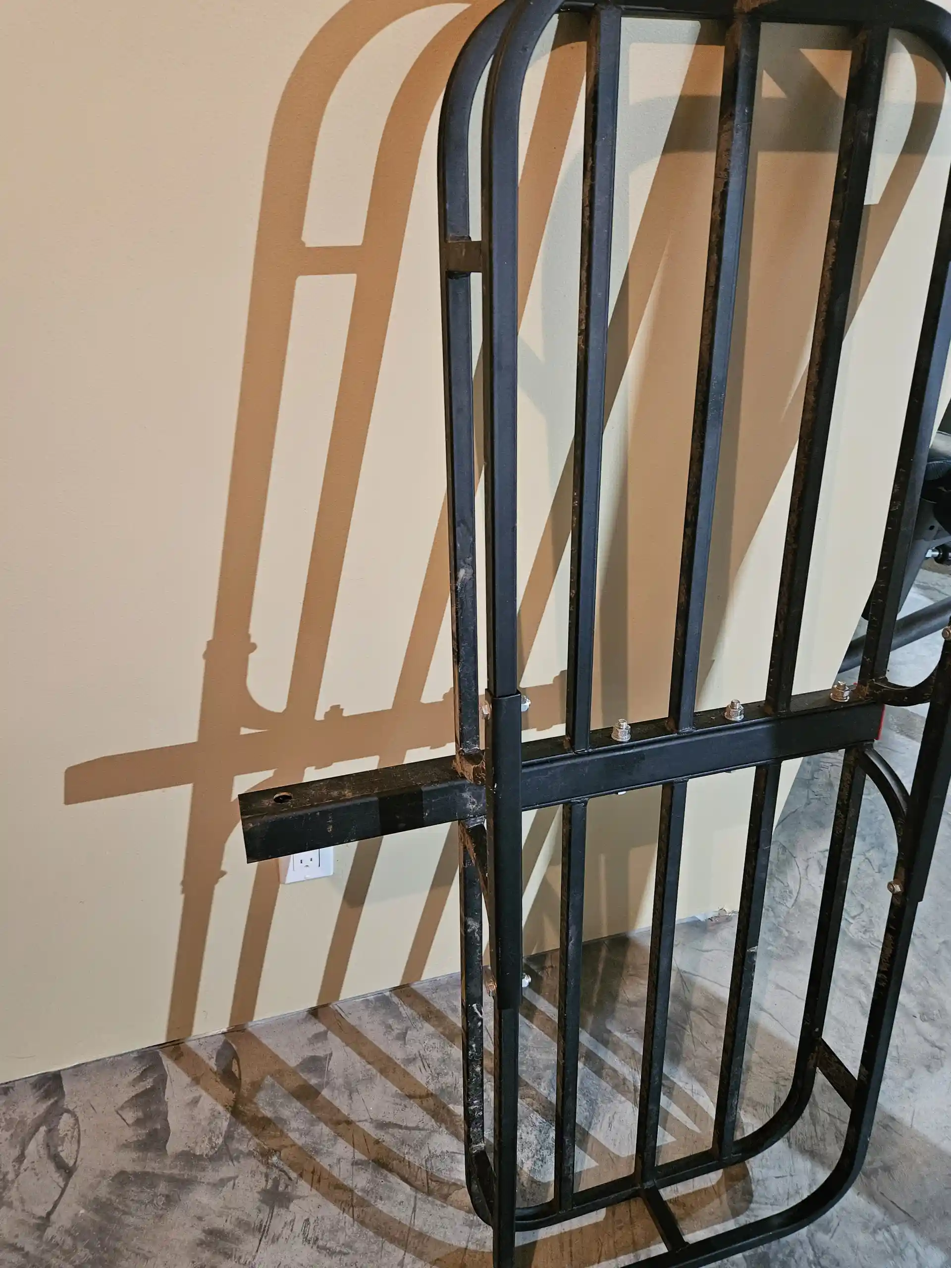 Small Basket Trailer Hitch Cargo Carrier