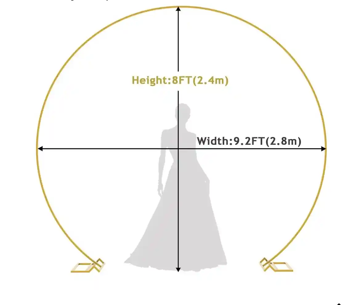 round backdrop stand