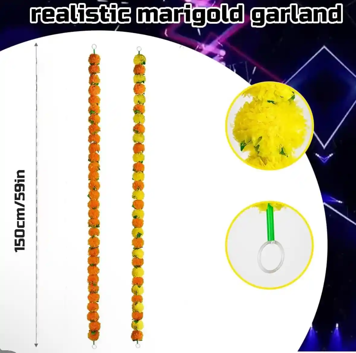rent-marigold garland