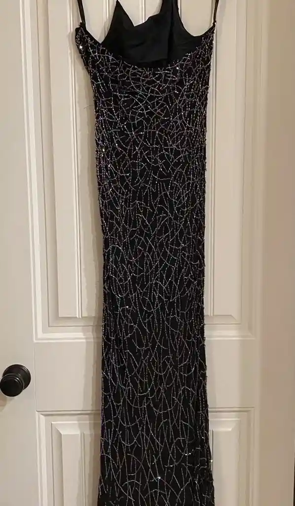 Black Sparkly Gown