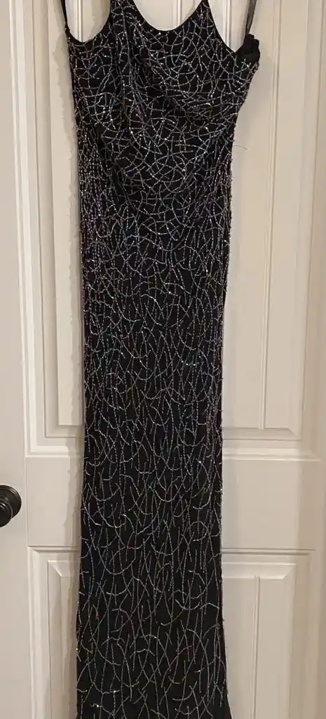 Black Sparkly Gown