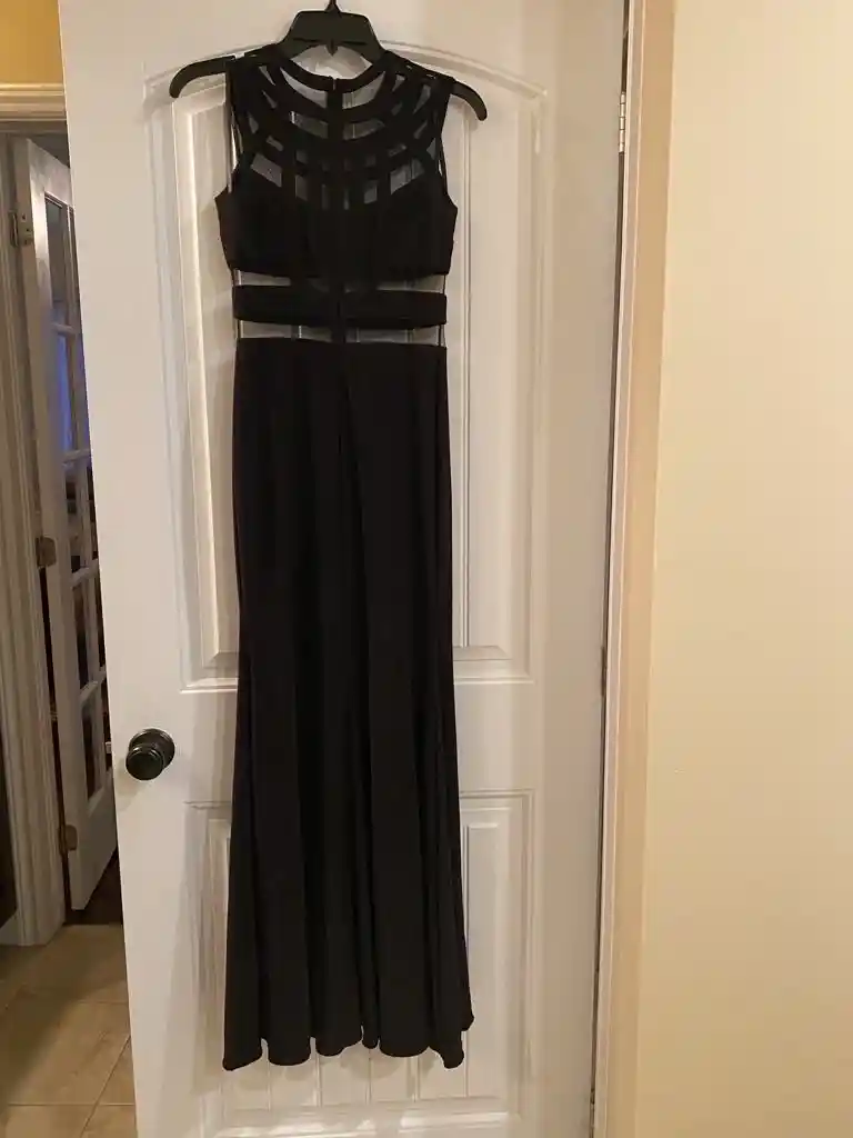 Long Black Gown