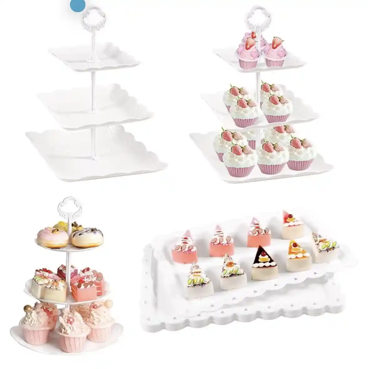 rent-cupcake stand with trays