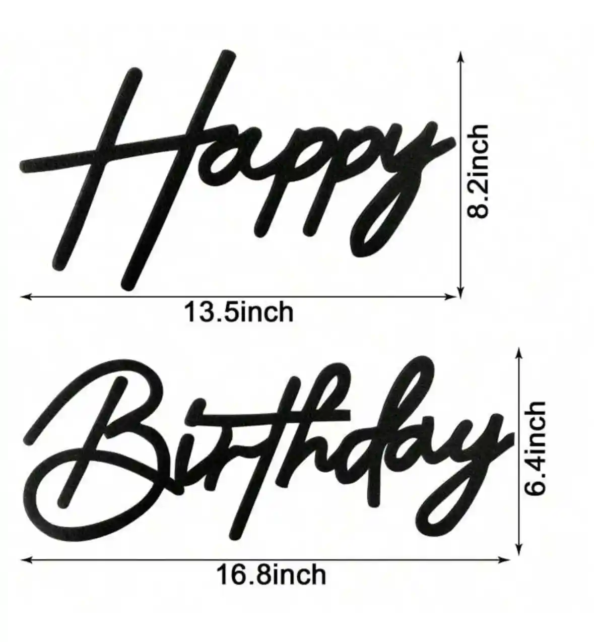 rent-felt hbd sign