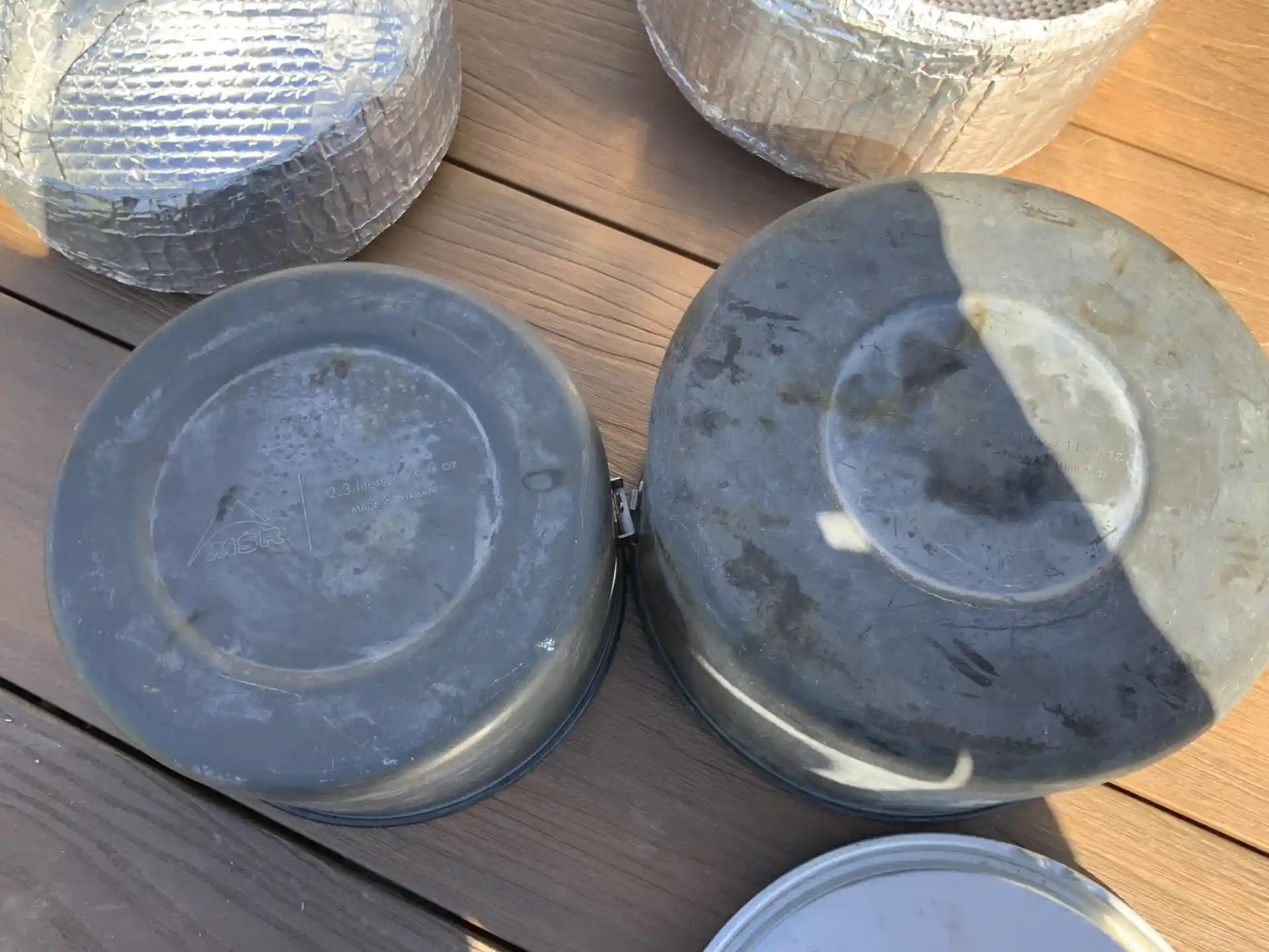 Backcountry pot set