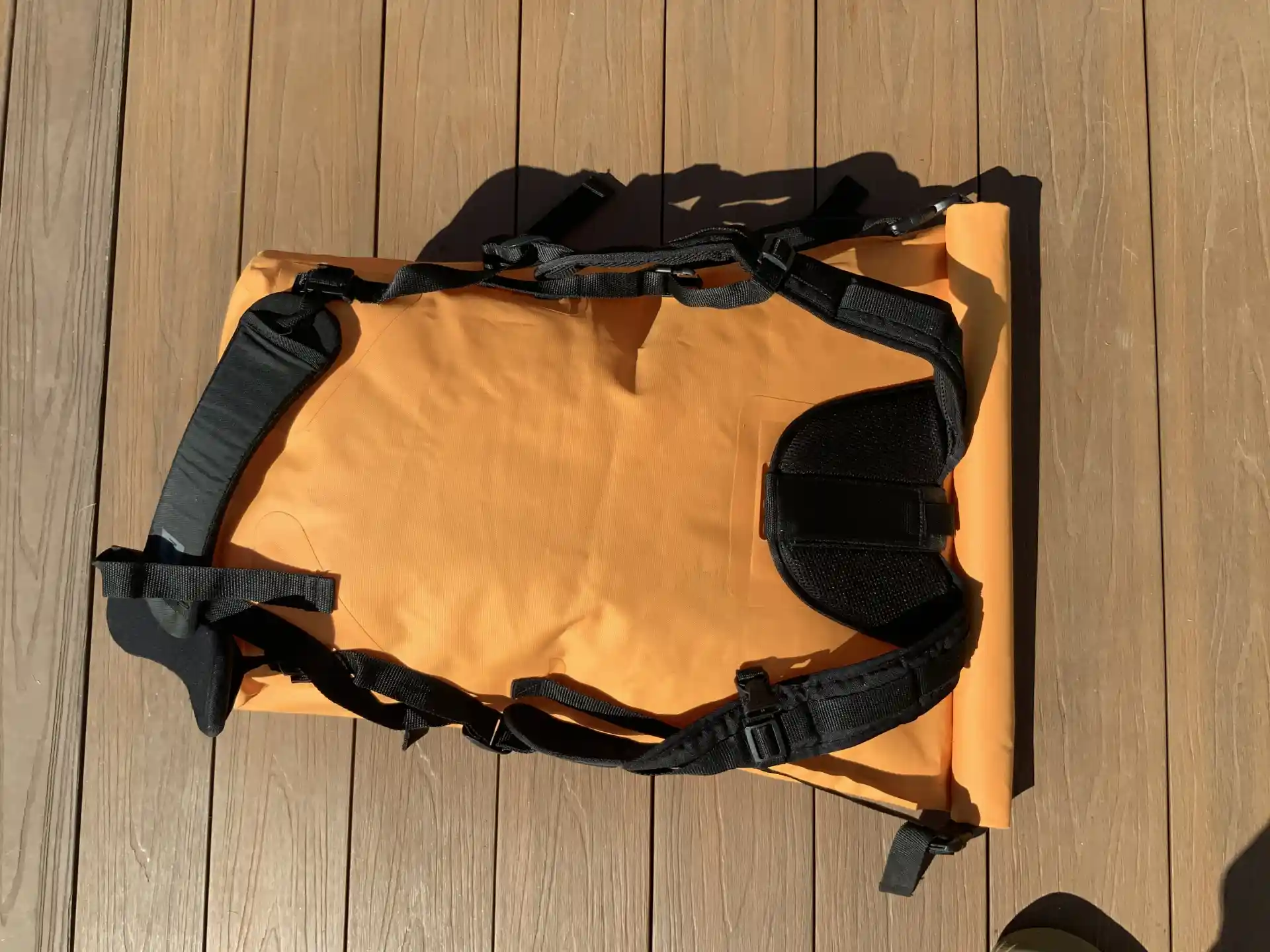 55L waterproof canoeing backpack