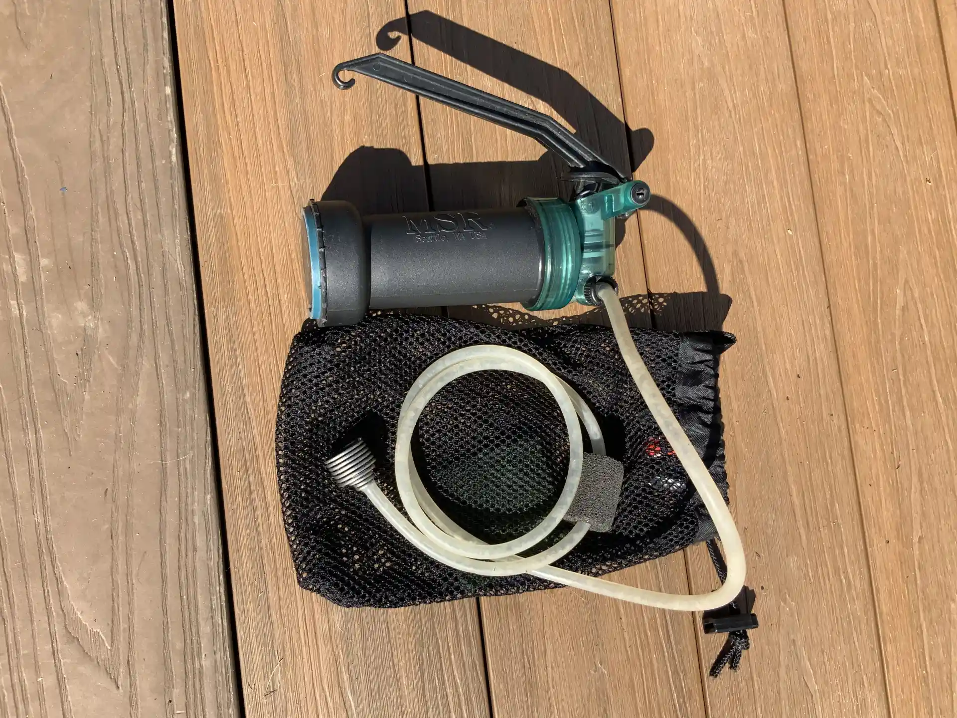 MSR waterworks water filter