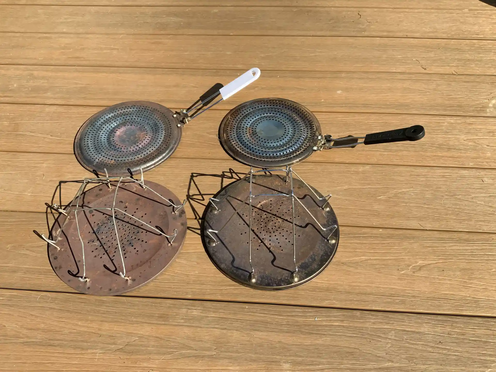 Camp kitchen items