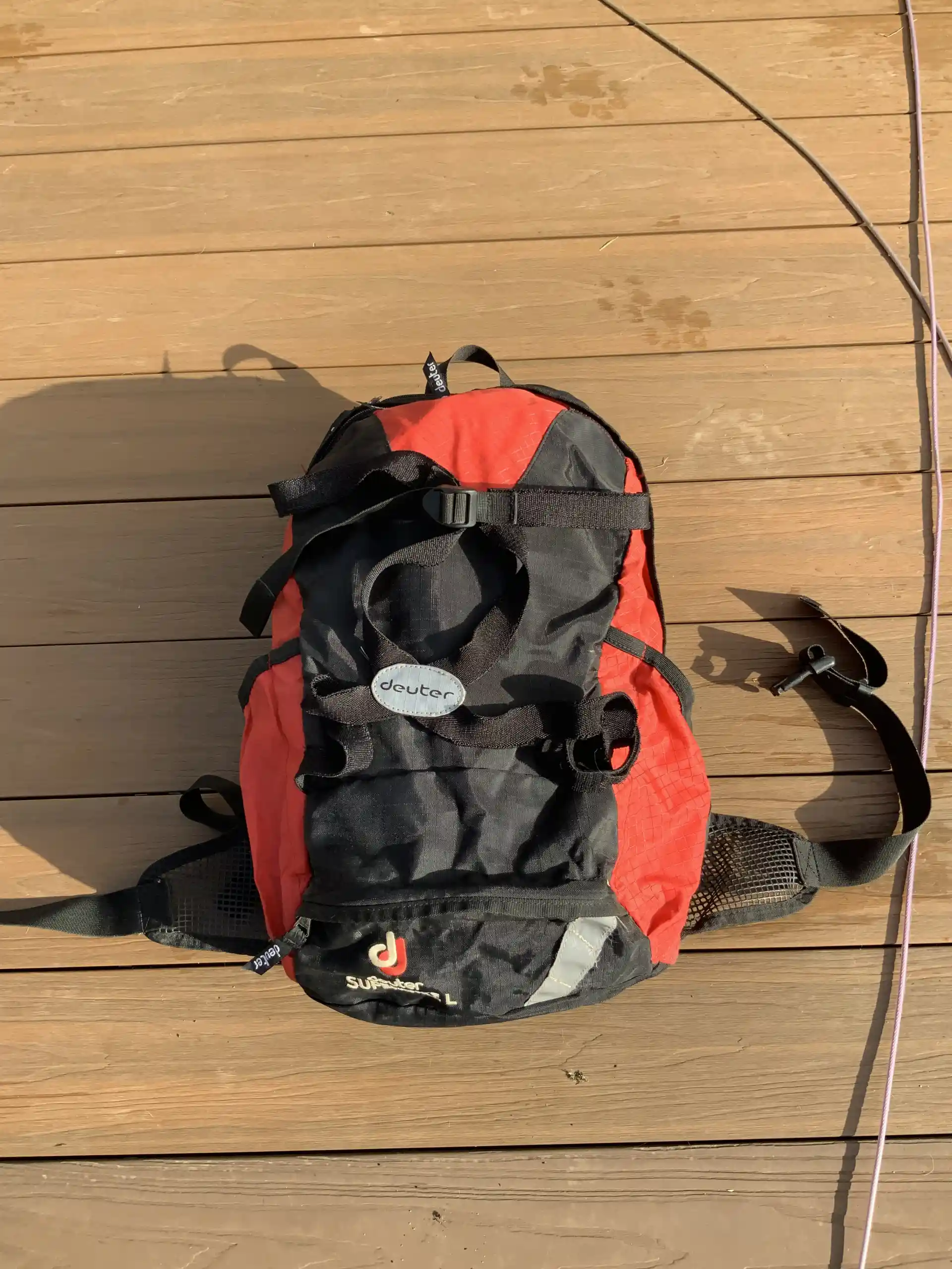 Small back pack - good for kitchen supplies
