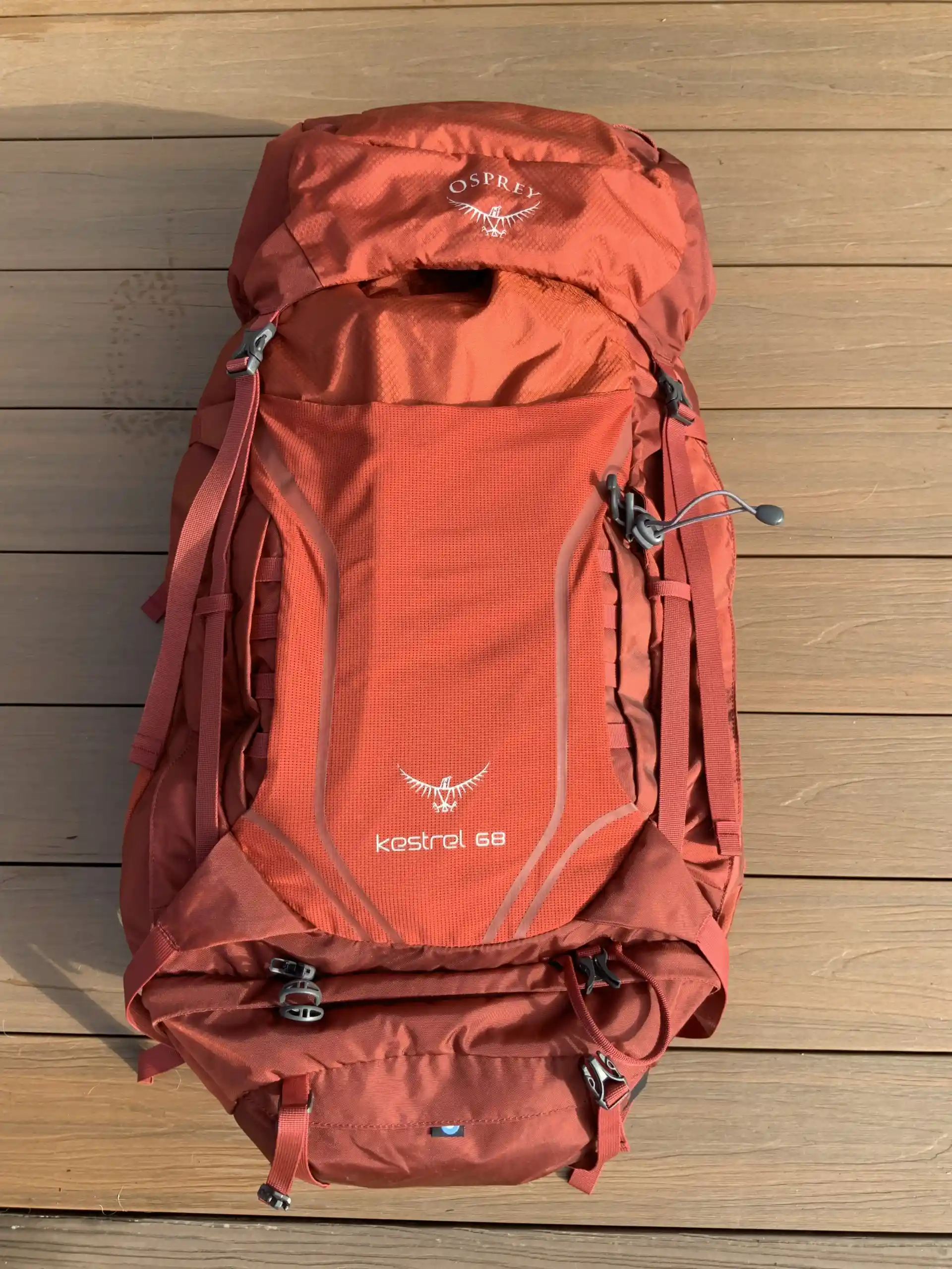68L backpacking pack