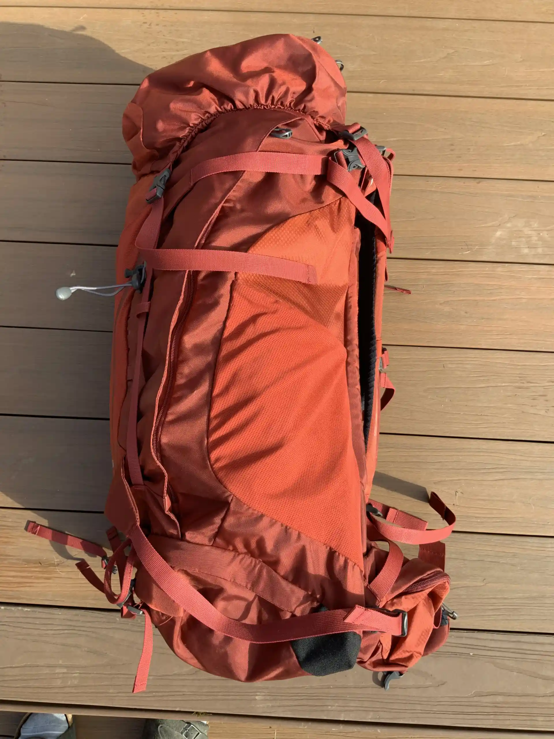 68L backpacking pack