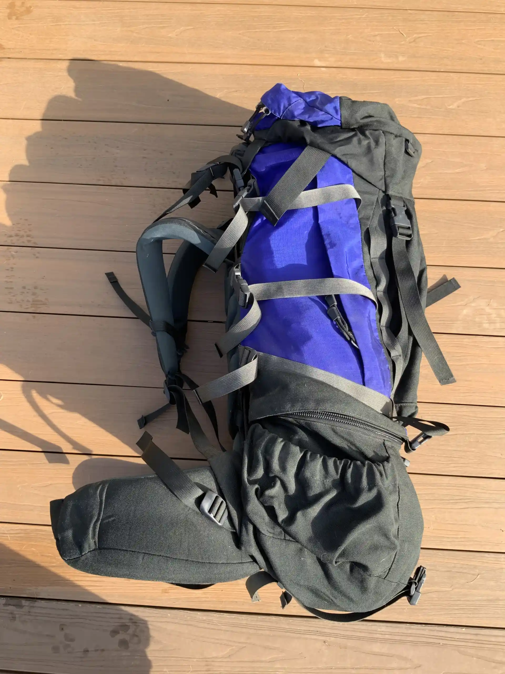 80L Arc’teryx backpacking pack