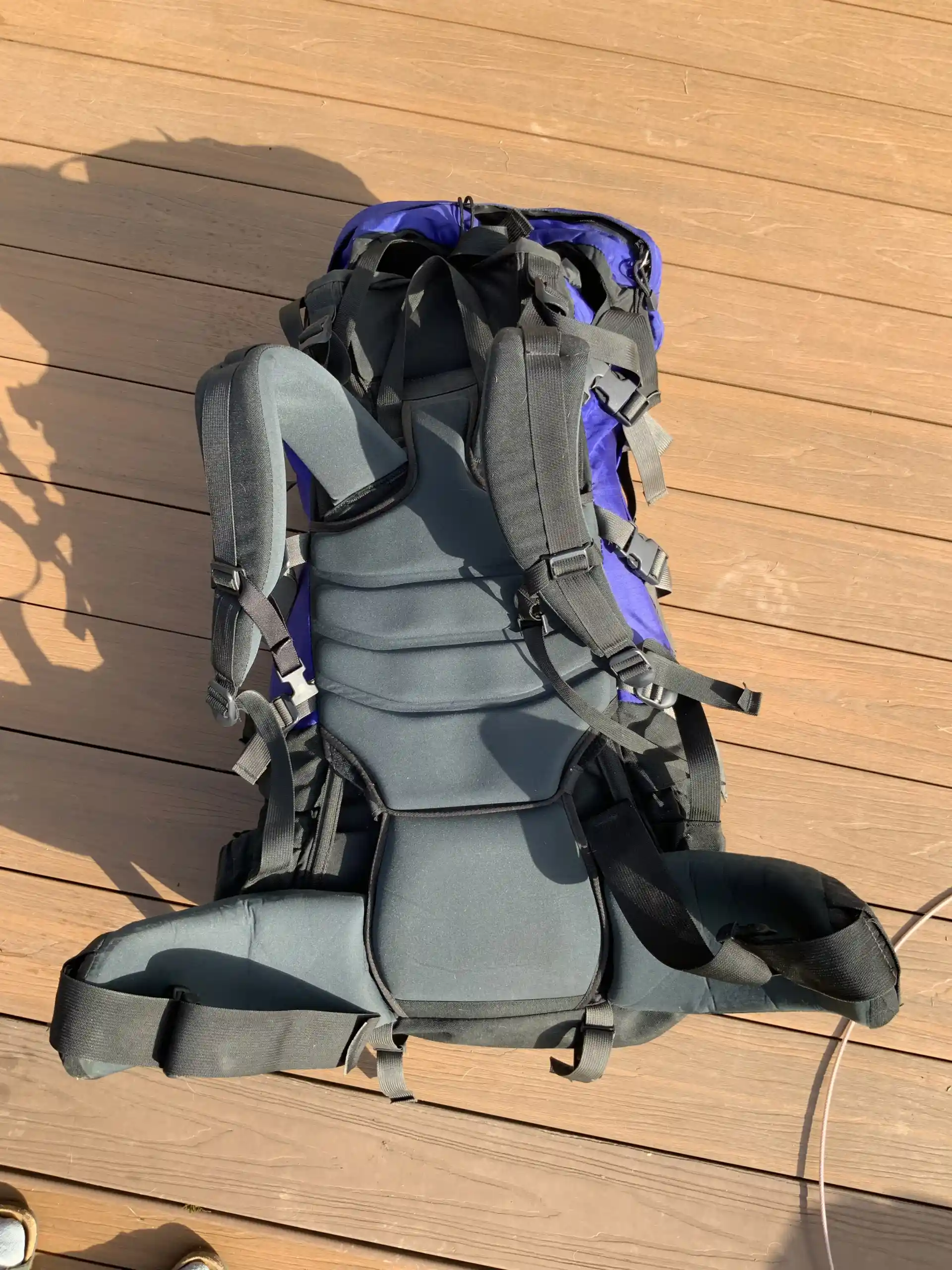 80L Arc’teryx backpacking pack