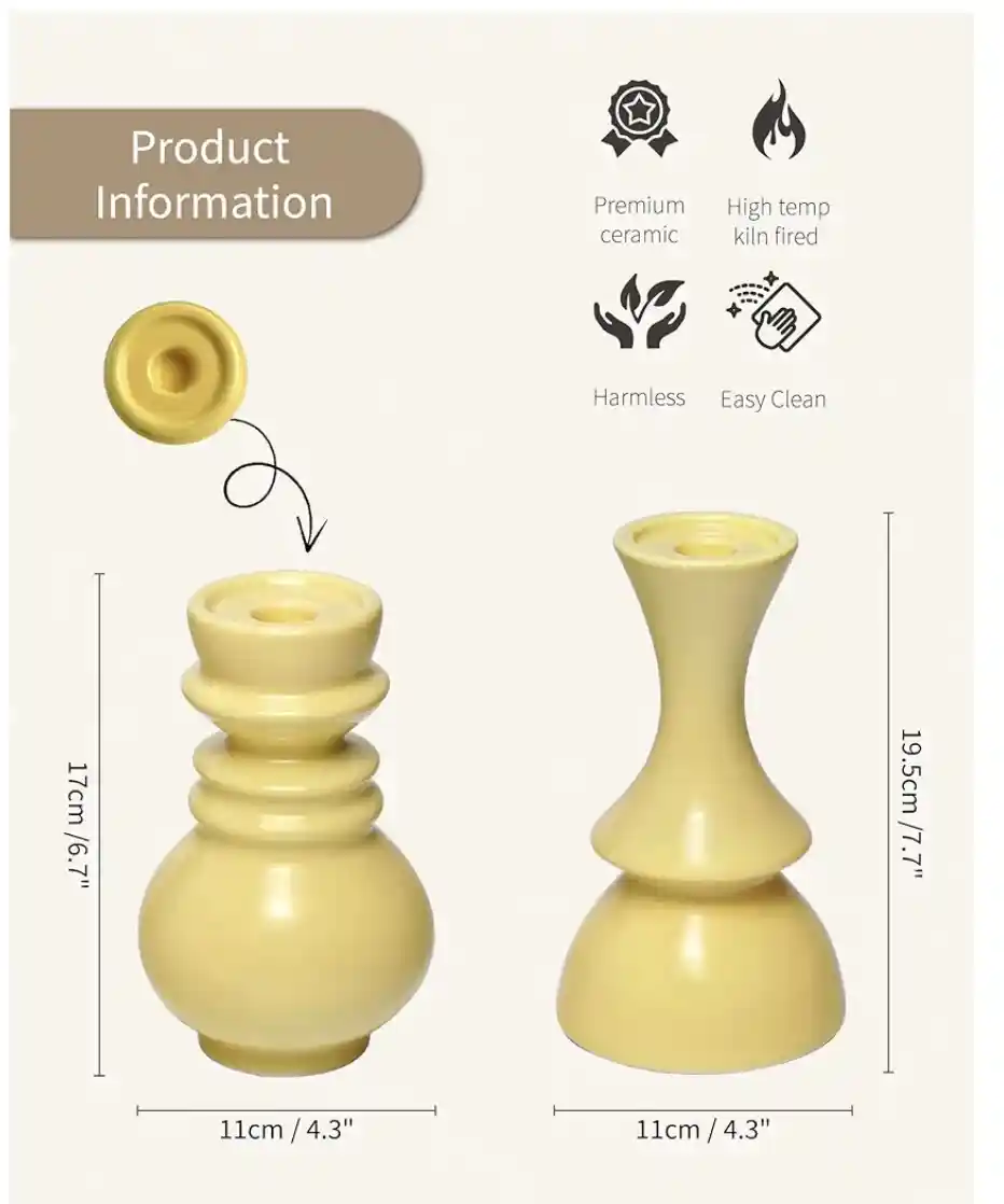 rent-ceramic candle holder