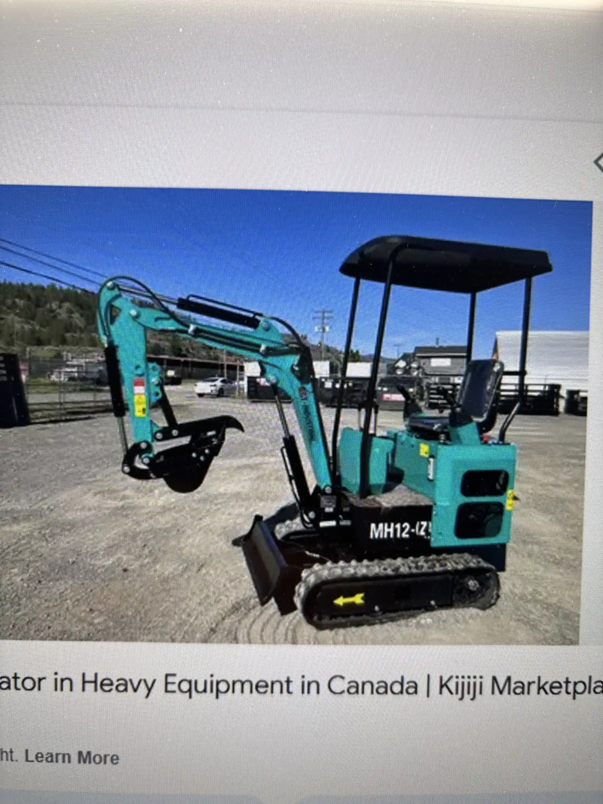 Mini excavator