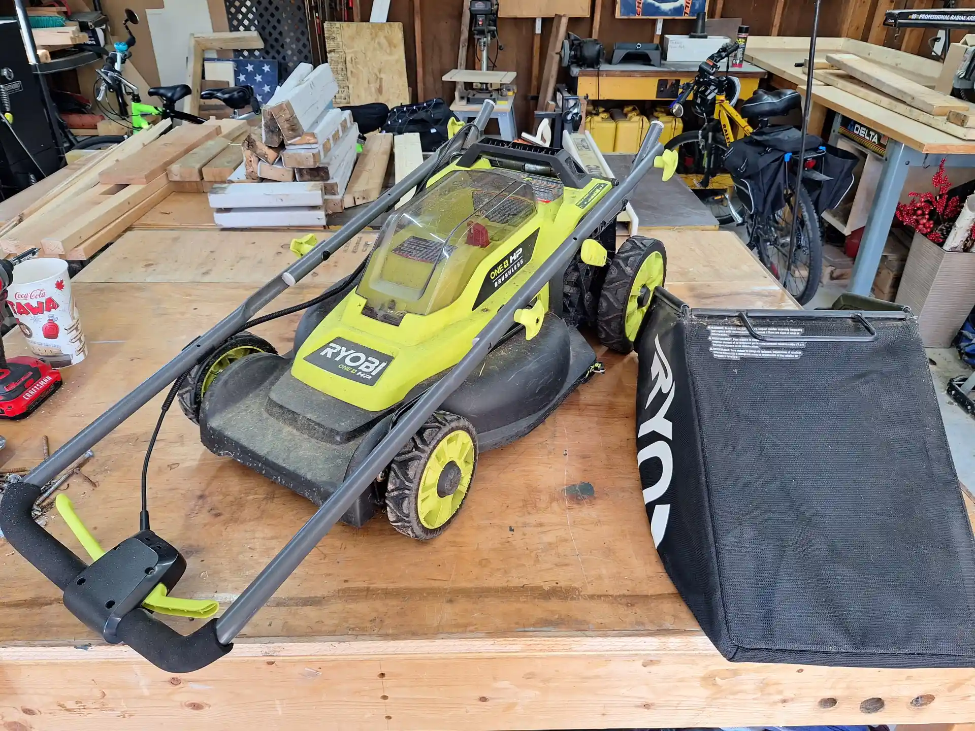 Ryobi 18v Lawn Mower