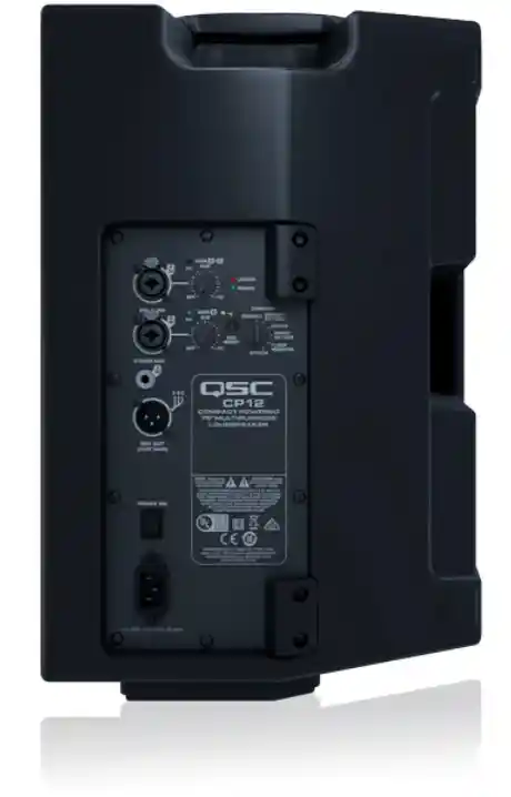 QSC K12 2000W Pair with Hydraulic Lift Stands