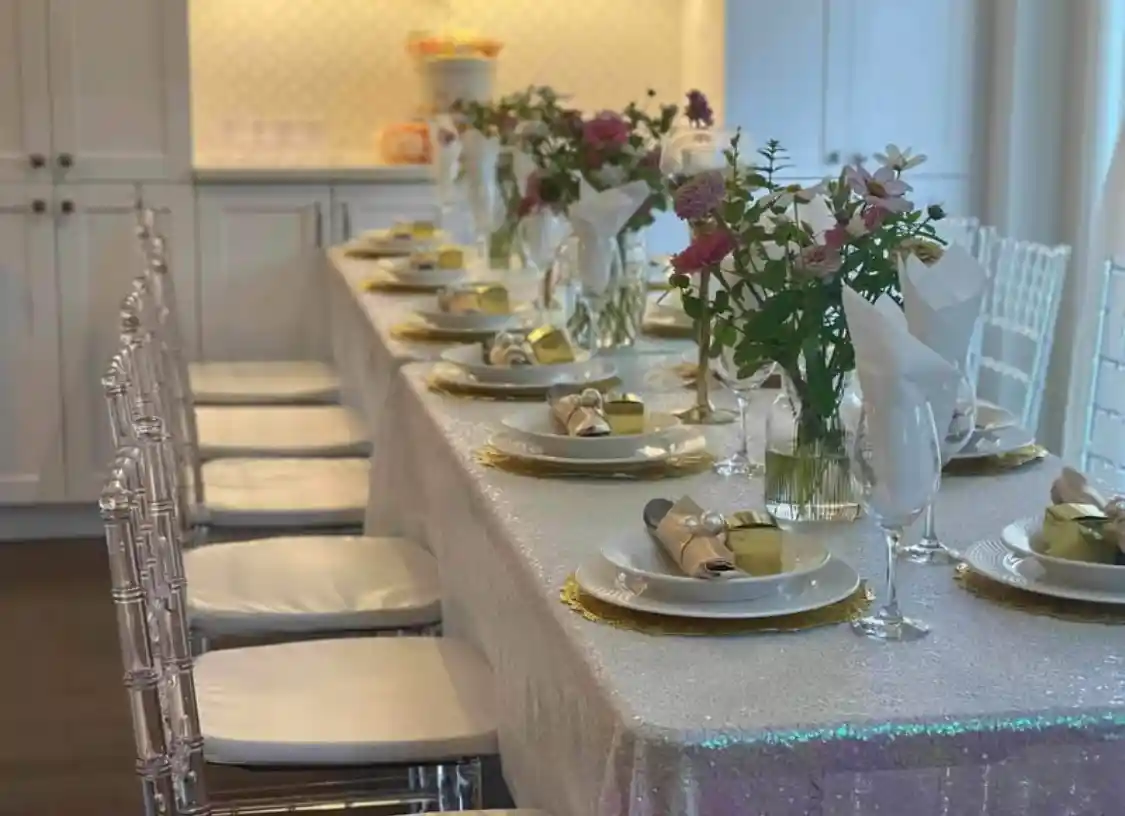 Party/acrylic chairs for rent