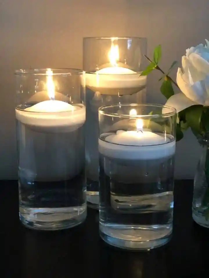 Cylinder Glass Vases Trio