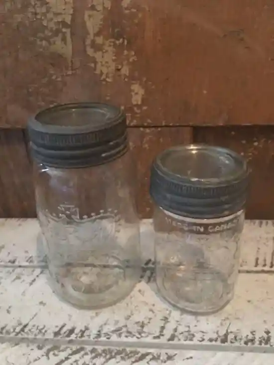 Antique Mason Jars