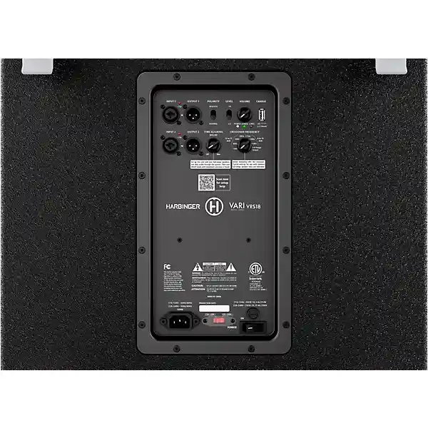 Pair of VR412 12" Powered + VR18 Subwoofer