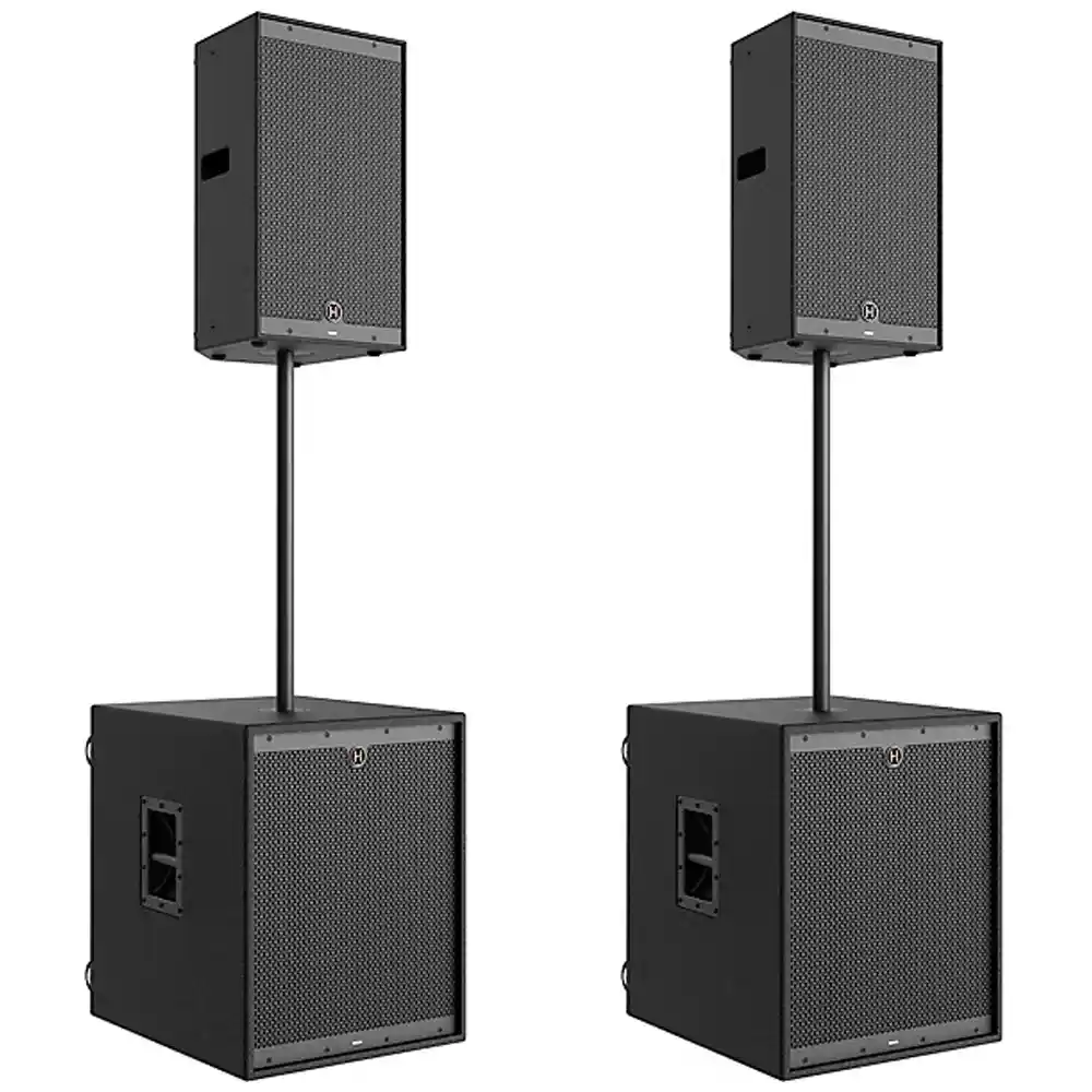 Pair of VR412 12" Powered + VR18 Subwoofer