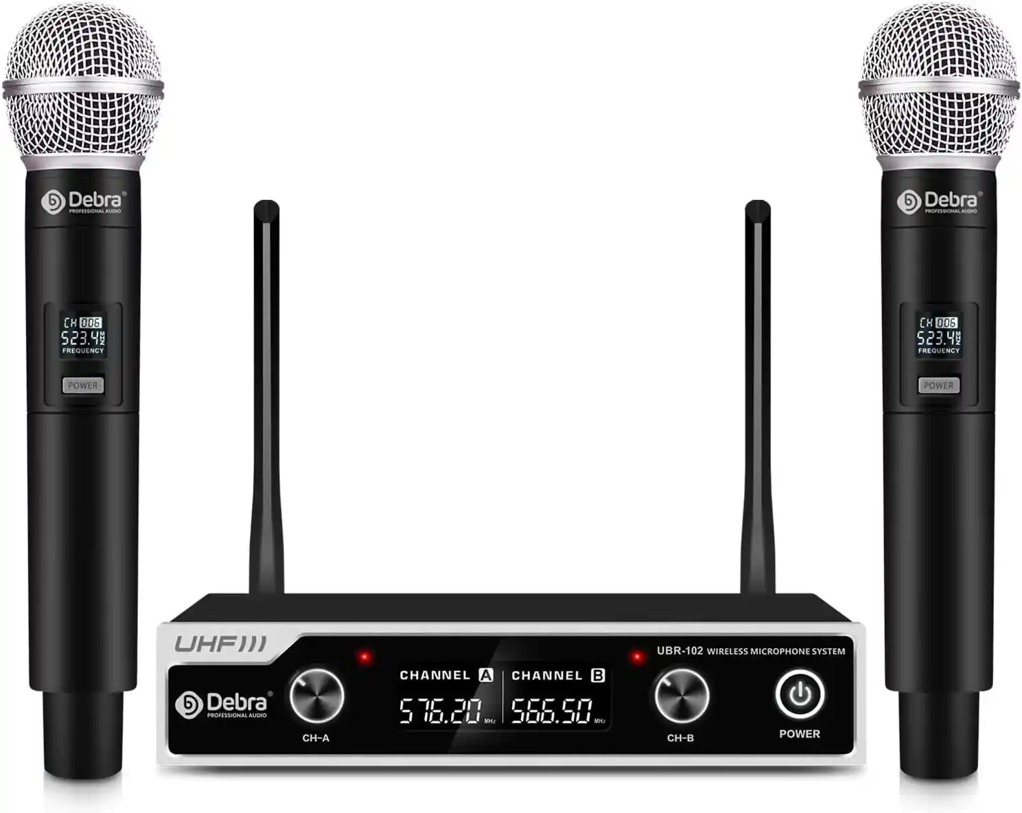 Wireless Microphone System Cordless Handheld